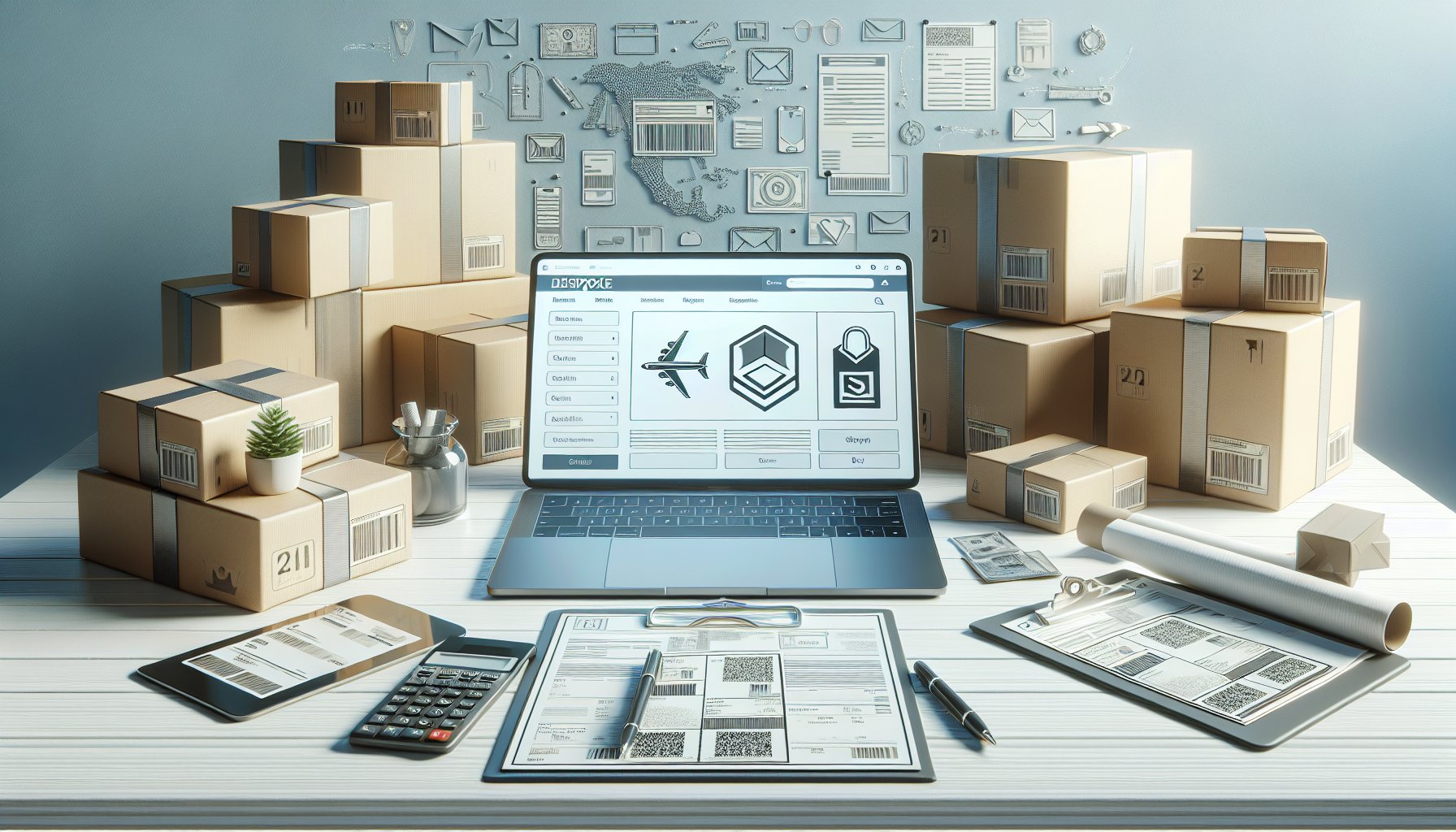 Parcel Collection Process How to Send a Parcel to a Post Office for Customer Collection ...